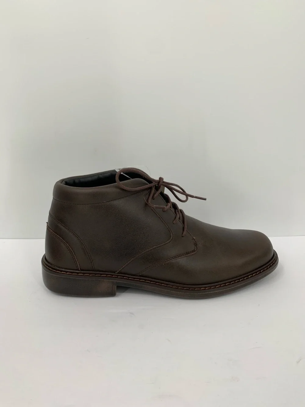 Drew Bronx Chukka ankle boots shoe dark brown leather new 9 EXTRA WIDE EEEE 4E